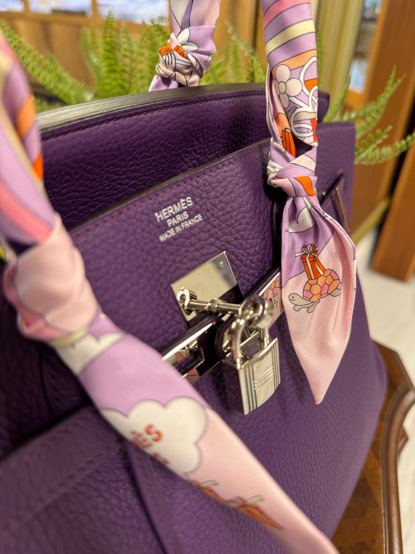 Birkin 35 Ultra Violet
