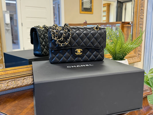 Chanel Caviar Quilted Small double flap