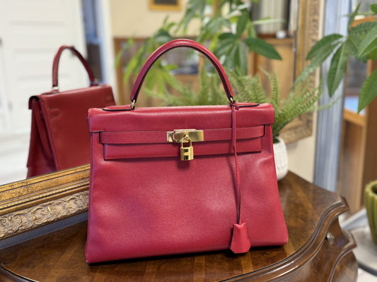 HERMES Epsom Kelly