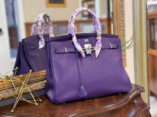 Birkin 35 Ultra Violet