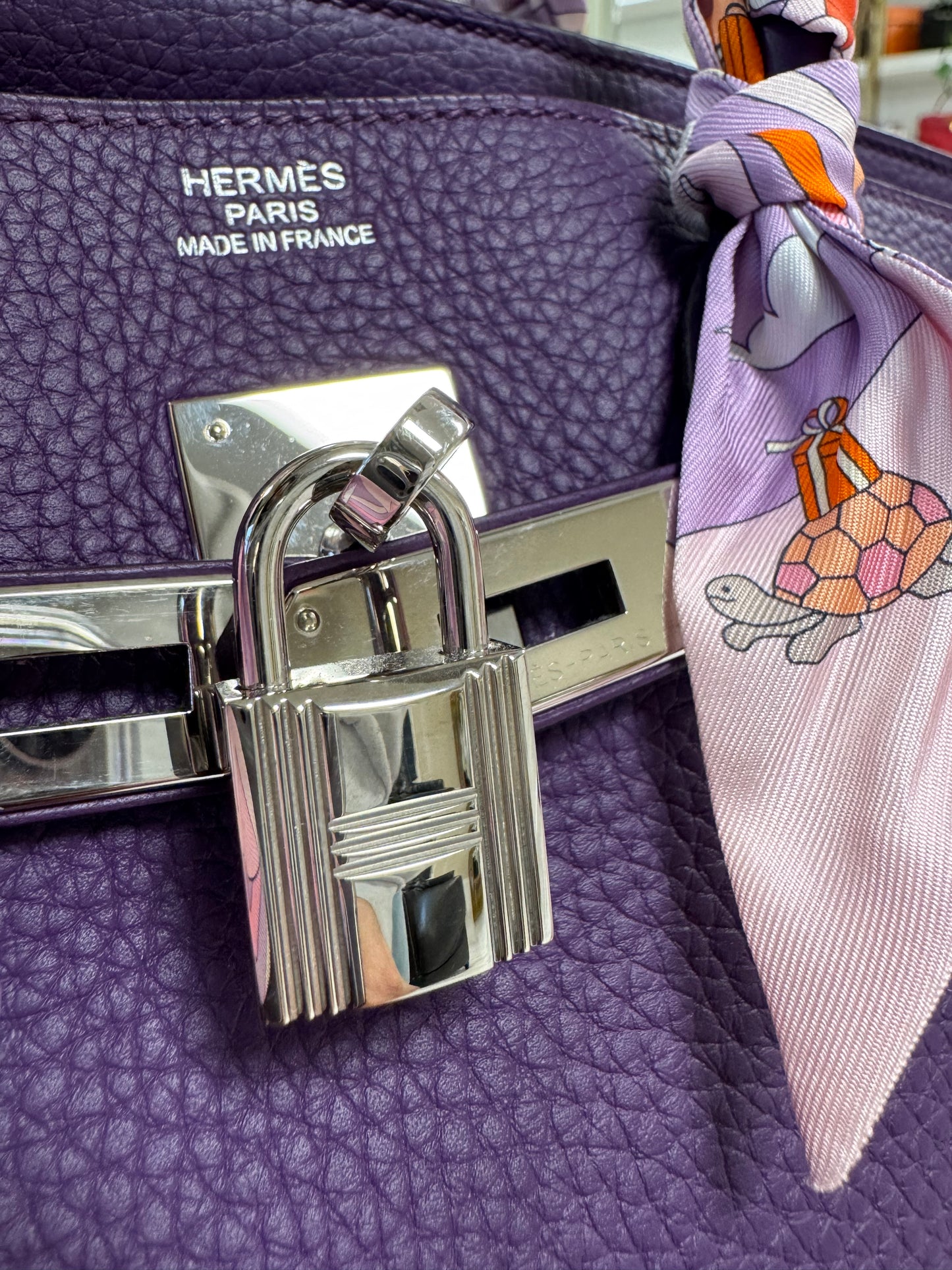 Birkin 35 Ultra Violet